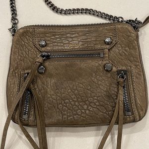 Botkier Logan khaki leather  crossbody bag